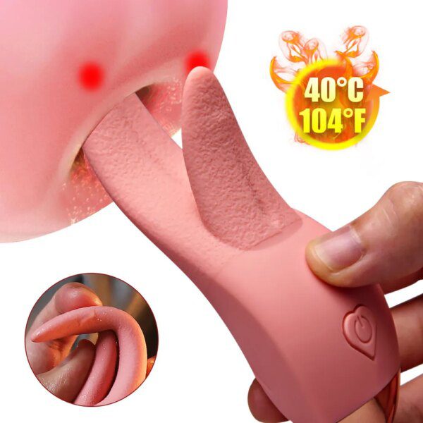 Realistic Tongue Licking Vibrator