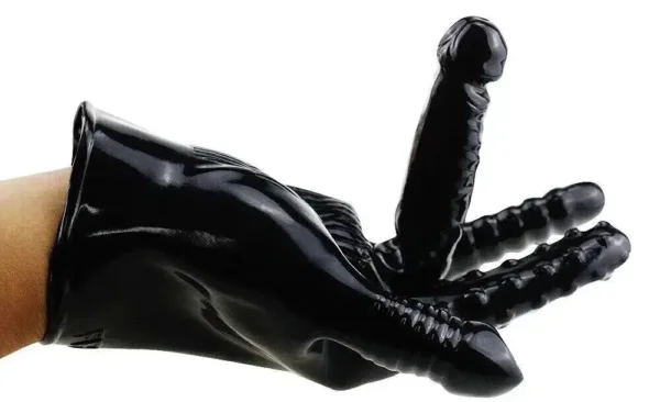Sex Glove Clitoris Erotic Vibrator Finger